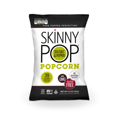 SKINNYPOP Skinnypop 4.4 oz. Black Pepper, PK12 1014077